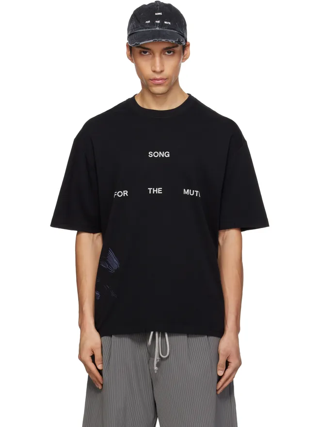 Song for the Mute Song for the Mute ロゴ オーバーサイズ Tシャツの商品画像