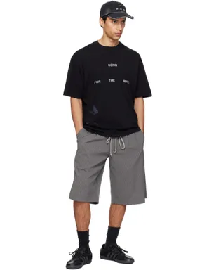 Song for the Mute ロゴ オーバーサイズ Tシャツ - サムネイル4
