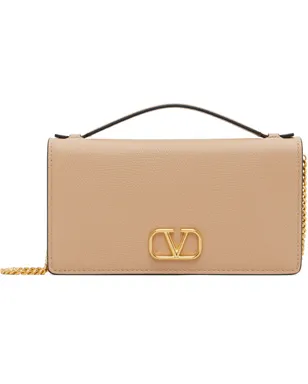 Valentino Garavani VLogo Signature Grainy Calfskin バッグ - サムネイル1