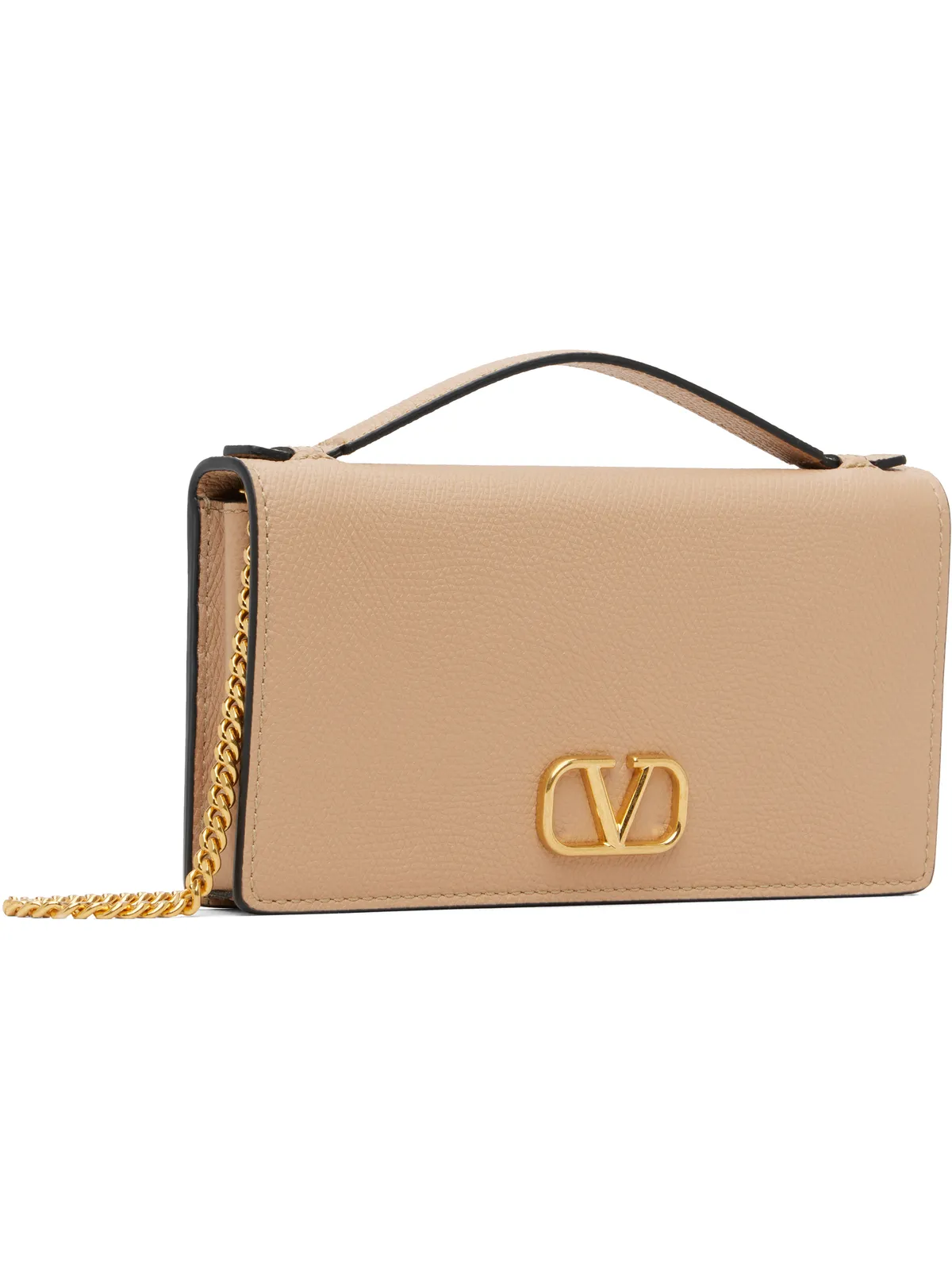Valentino Garavani VLogo Signature Grainy Calfskin バッグ - 画像2