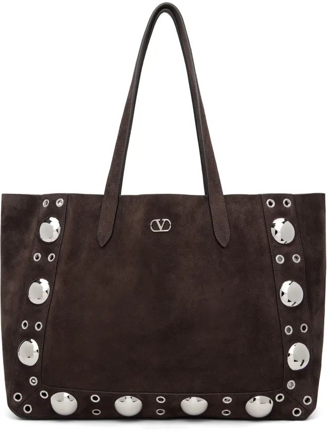 Valentino Garavani Valentino Garavani ラージ Nellcote Shopping スエード バッグの商品画像