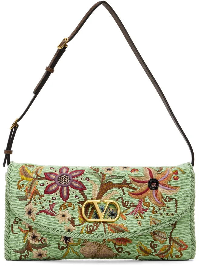 Valentino Garavani Valentino Garavani スモール DeVain エンブロイダリー ショルダーバッグの商品画像