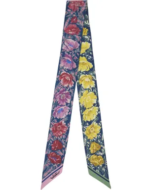 Valentino Garavani Apres L'Hiver Poppies バンドゥスカーフ - サムネイル1