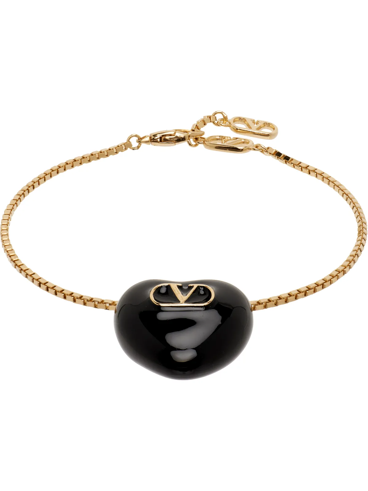 Valentino Garavani Coeur Royal Metal & Enamel ブレスレット - 画像1