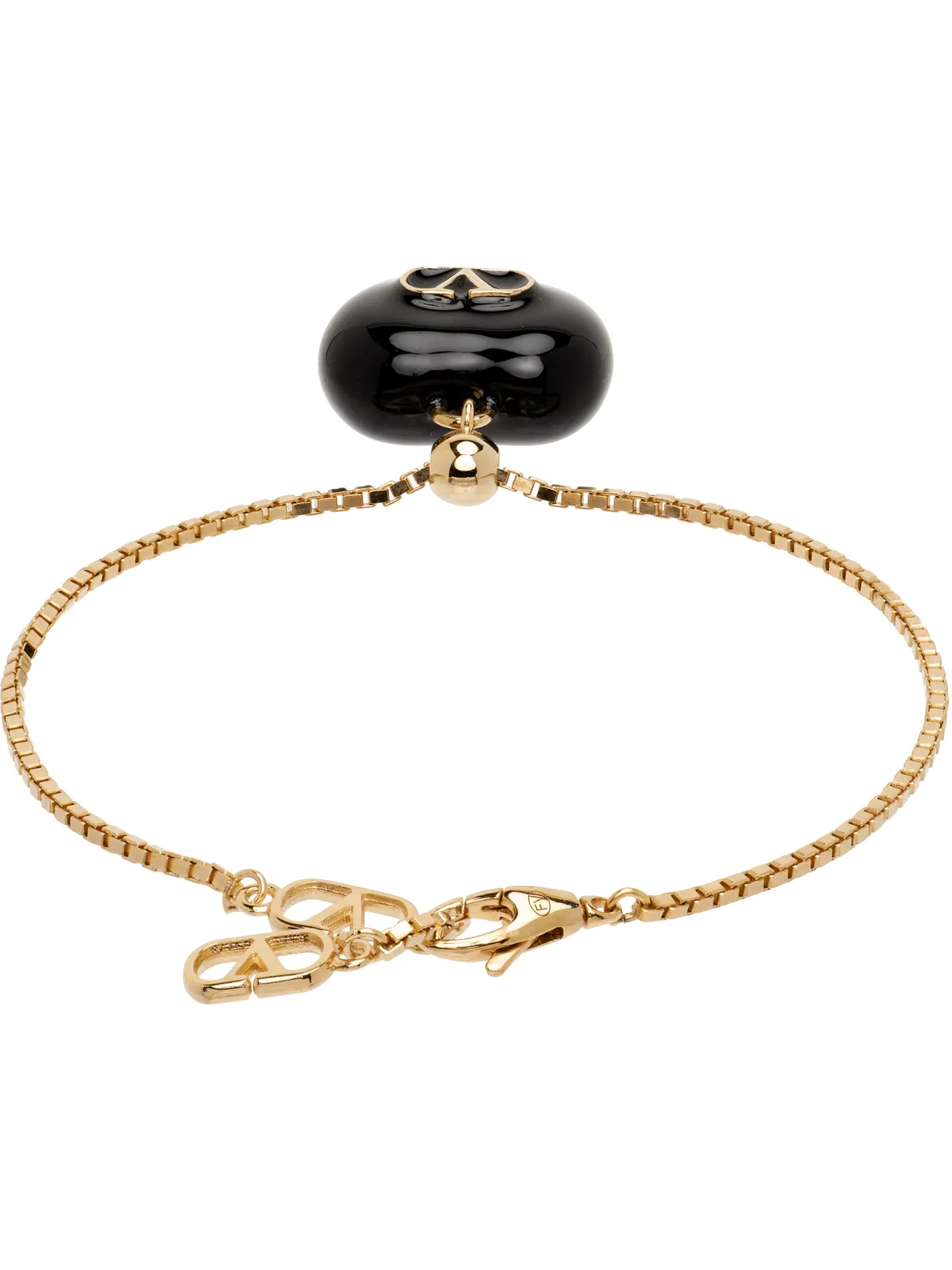 Valentino Garavani Coeur Royal Metal & Enamel ブレスレット - 画像2