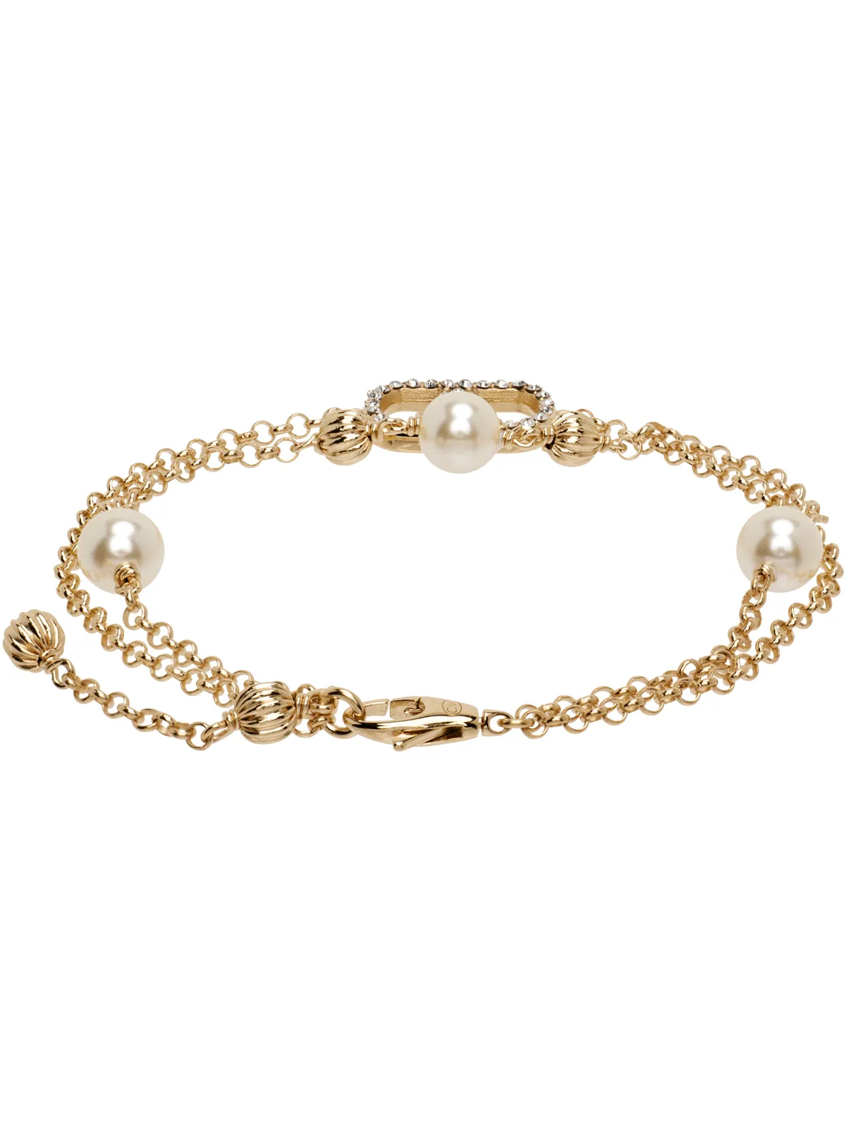Valentino Garavani VLogo Signature Strass ブレスレット - 画像2