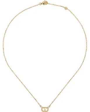 Valentino Garavani Swarovski Crystals & Metal Ovalette ネックレス - サムネイル1