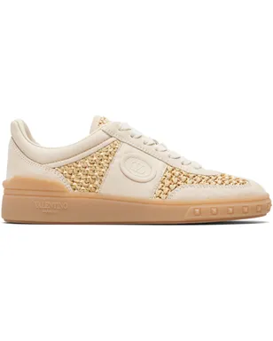 Valentino Garavani Upvillage ウーブン フェイクラフィア スニーカー - サムネイル1