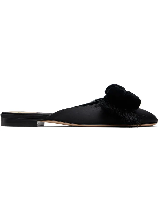Valentino Garavani Valentino Garavani Reinette サテン ミュールの商品画像