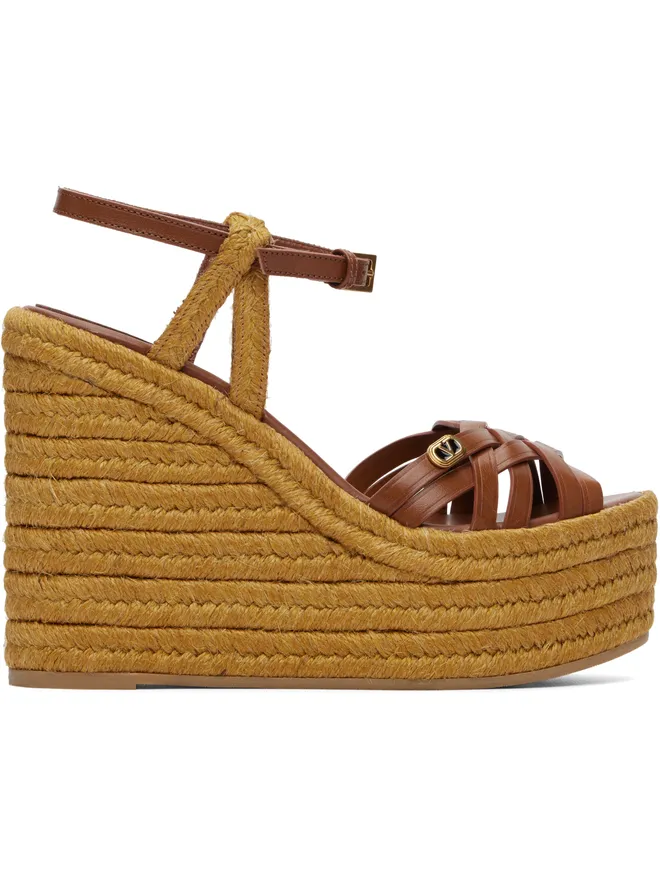 Valentino Garavani Valentino Garavani Wedge Espadrilla ヒールサンダルの商品画像