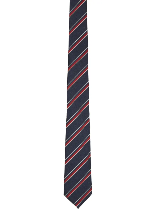Valentino Garavani Valentino Garavani Valentie Jacquard Regimental シルク ネクタイの商品画像