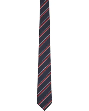 Valentino Garavani Valentie Jacquard Regimental シルク ネクタイ - サムネイル1
