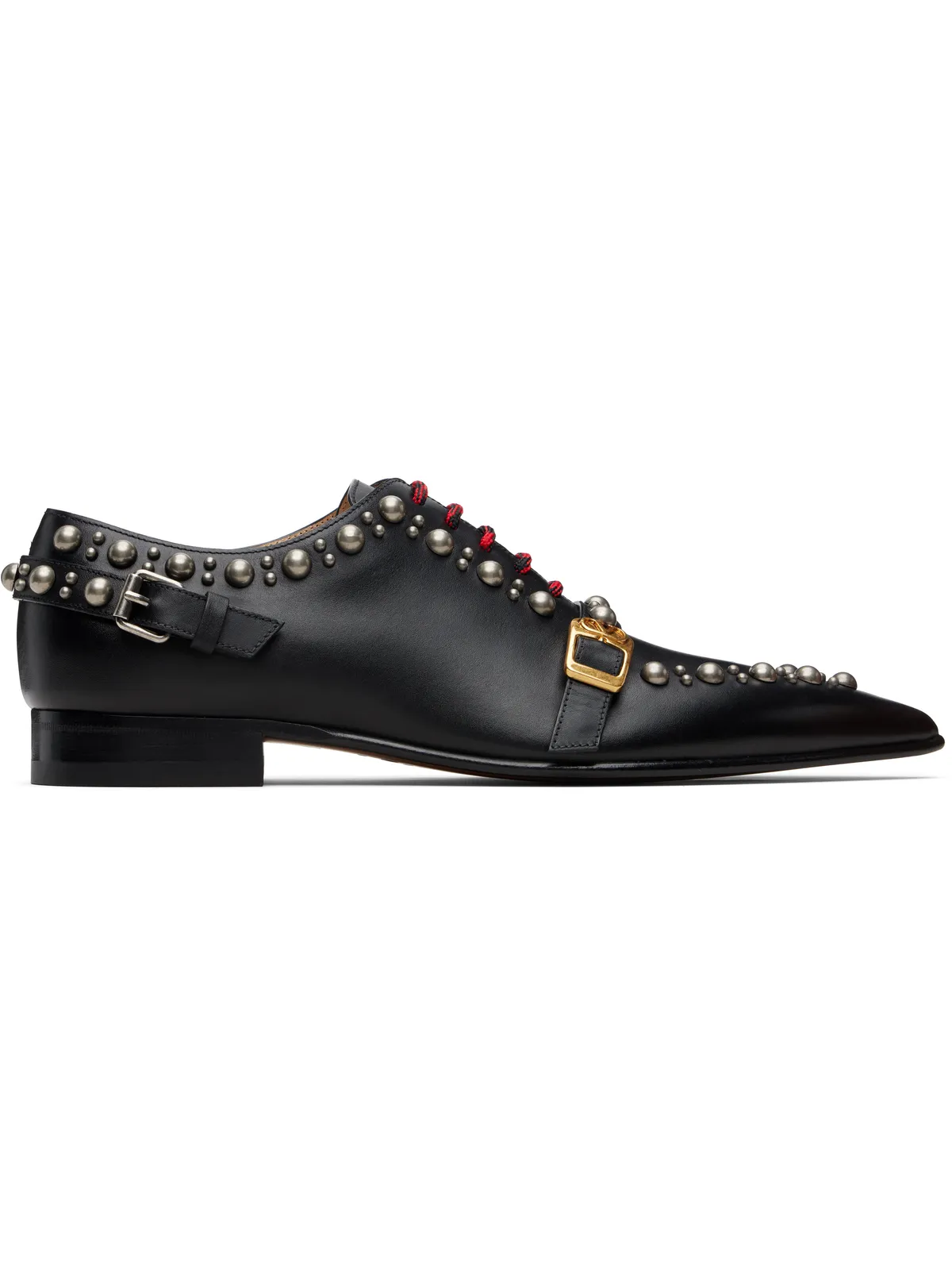 Valentino Garavani Mockers カーフスキン ダービー - 画像1