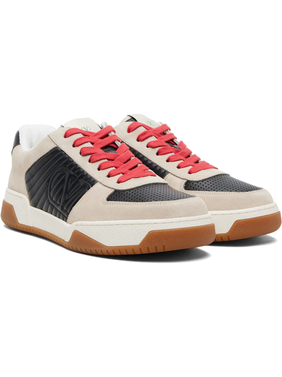 Valentino Garavani Sparry Split レザー＆ナッパ スニーカー - 画像4