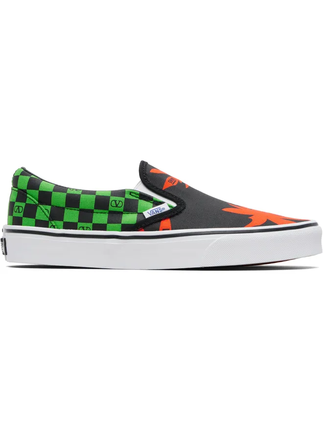 Valentino Garavani Valentino Garavani Vansエディション VLogo ブロックチェック プリント スリッポンスニーカーの商品画像