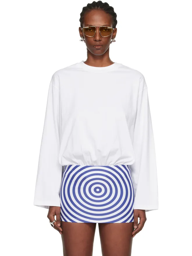 Jean Paul Gaultier Jean Paul Gaultier Mix Jersey Long Sleeves ボディスーツの商品画像