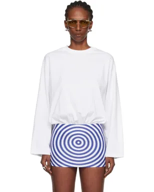 Jean Paul Gaultier Mix Jersey Long Sleeves ボディスーツ - サムネイル1