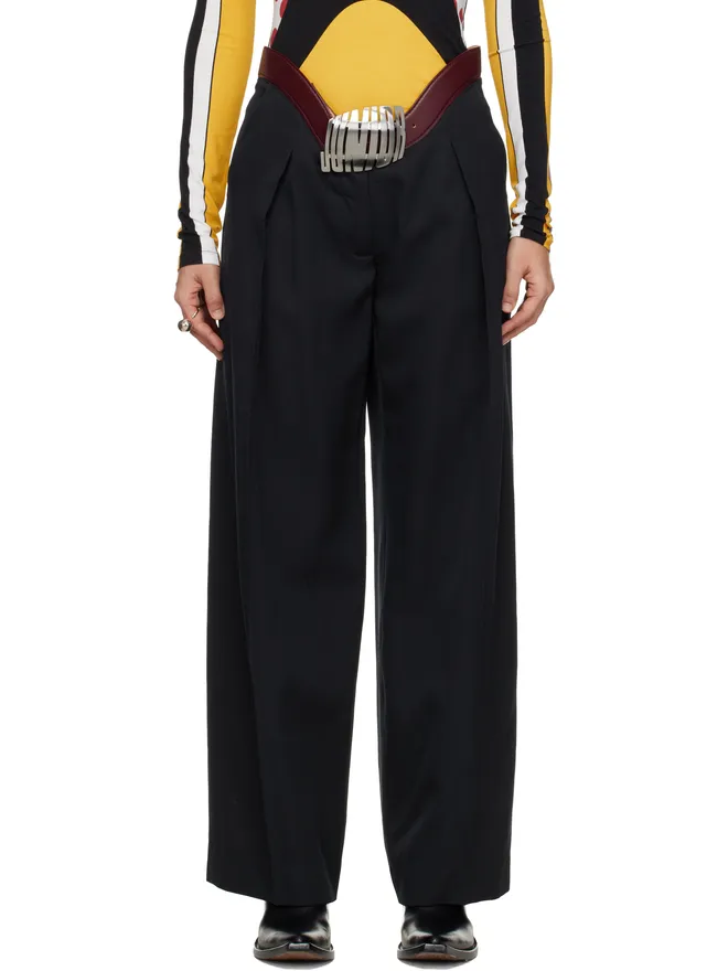 Jean Paul Gaultier Jean Paul Gaultier 'The Curved Suit' トラウザーズの商品画像