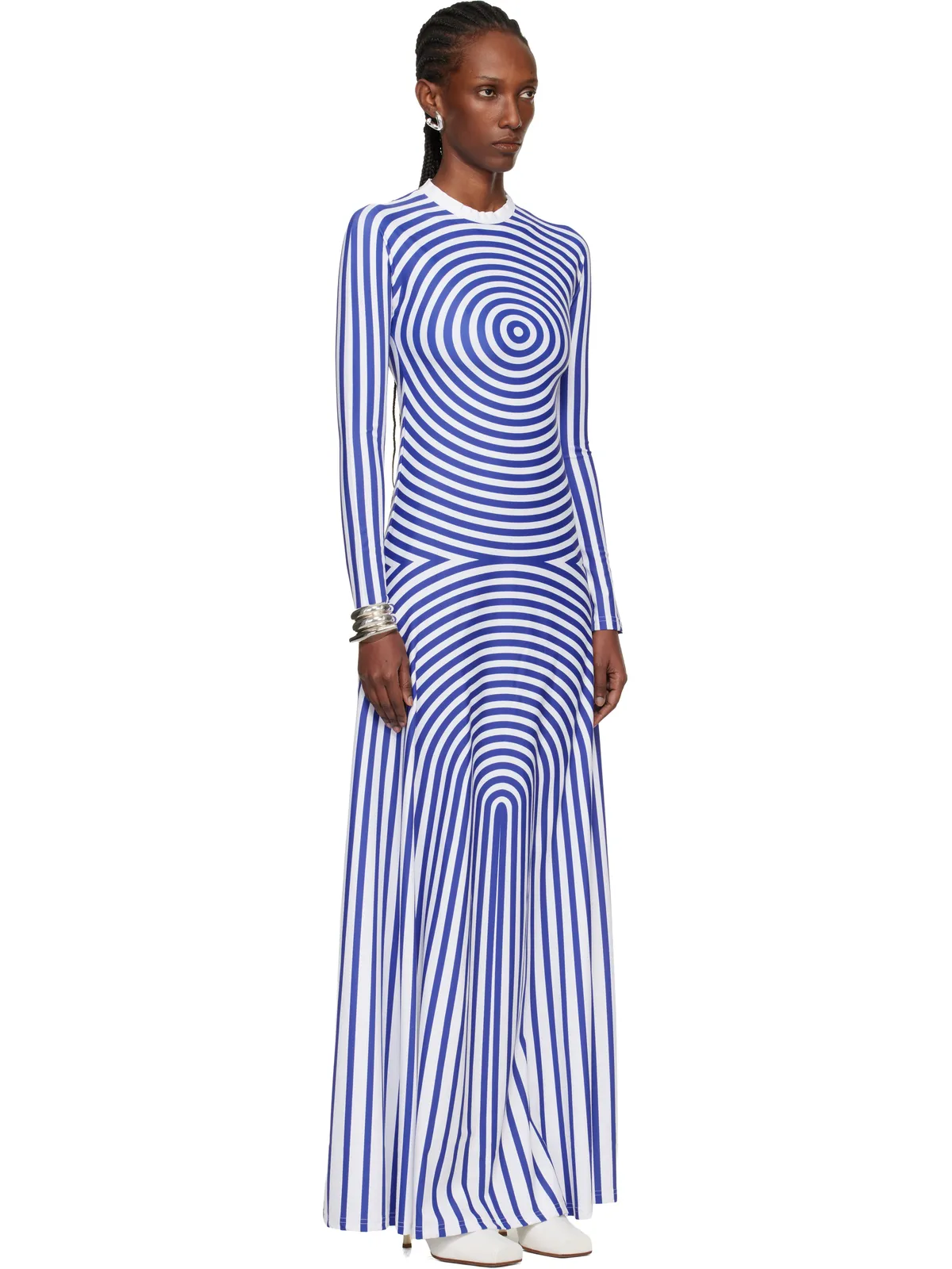 Jean Paul Gaultier 'The Long Target' マキシワンピース - 画像2