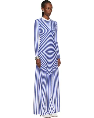 Jean Paul Gaultier 'The Long Target' マキシワンピース - サムネイル2