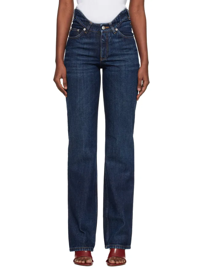 Jean Paul Gaultier Jean Paul Gaultier 'The Curved' ジーンズの商品画像