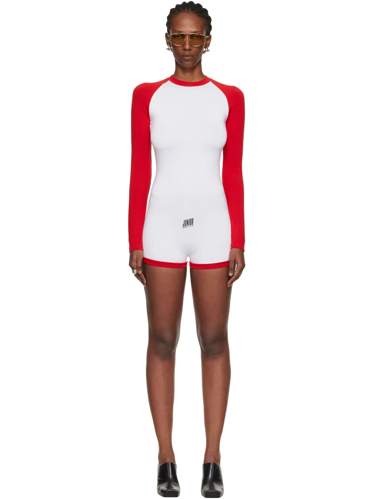 Jean Paul Gaultier 'The Bicolor Junior Gaultier' ロンパース - 画像1