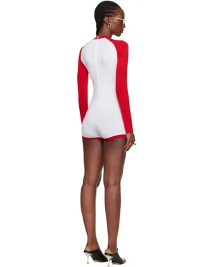 Jean Paul Gaultier 'The Bicolor Junior Gaultier' ロンパース - サムネイル3