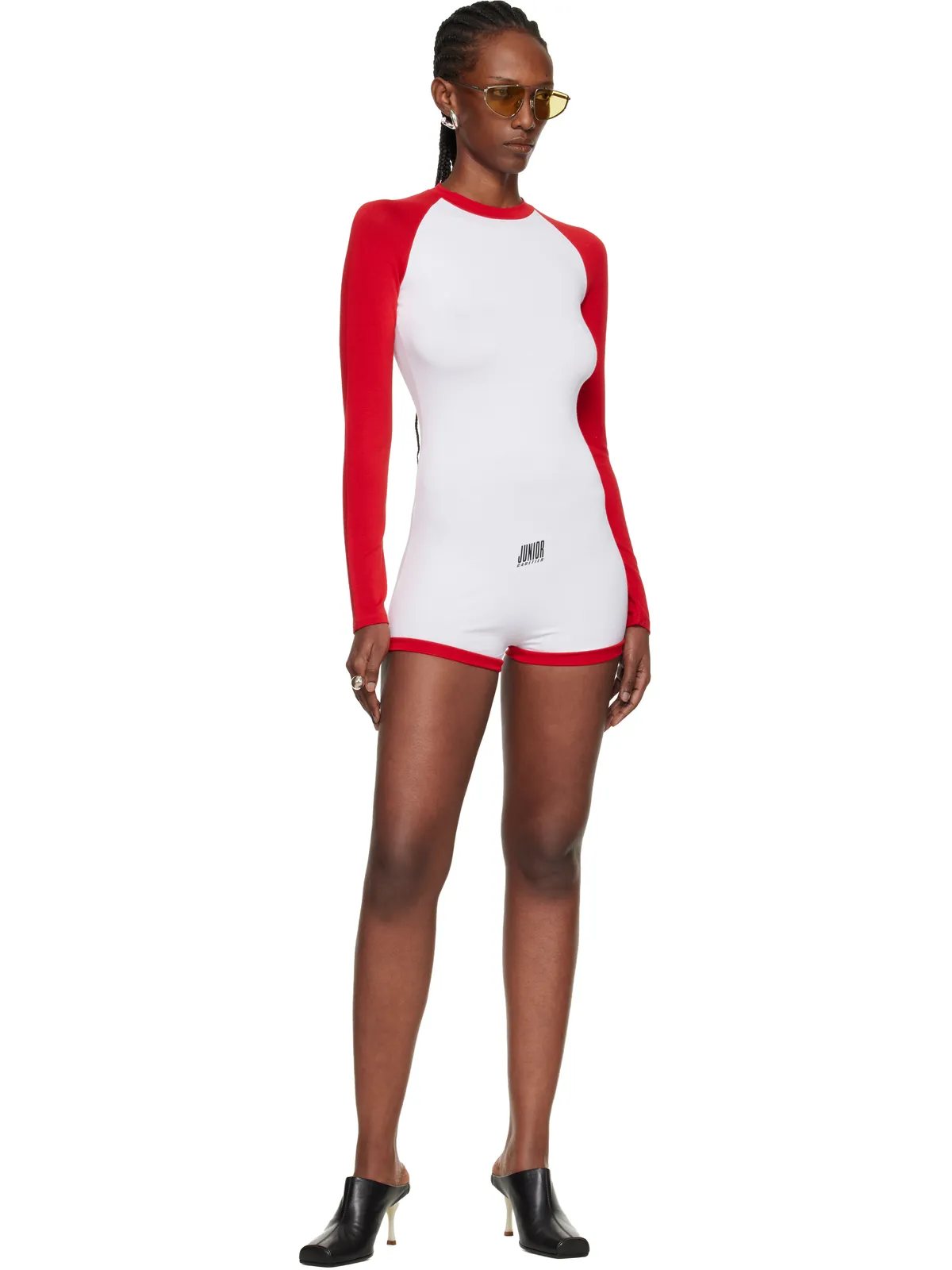 Jean Paul Gaultier 'The Bicolor Junior Gaultier' ロンパース - 画像4