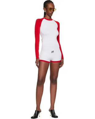 Jean Paul Gaultier 'The Bicolor Junior Gaultier' ロンパース - サムネイル4