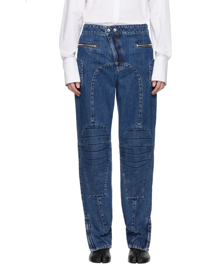 Jean Paul Gaultier Jean Paul Gaultier パッチワーク ジーンズの商品画像
