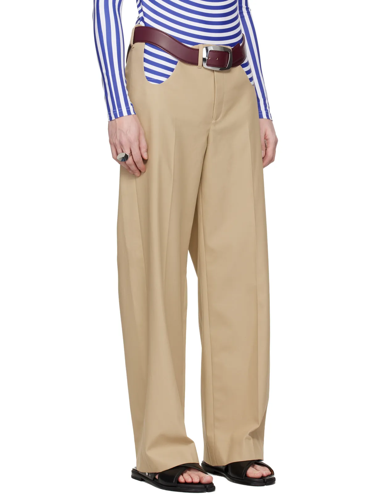 Jean Paul Gaultier 'The Chino' トラウザーズ - 画像2