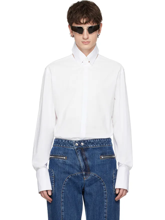 Jean Paul Gaultier Jean Paul Gaultier Open Fly Away シャツの商品画像