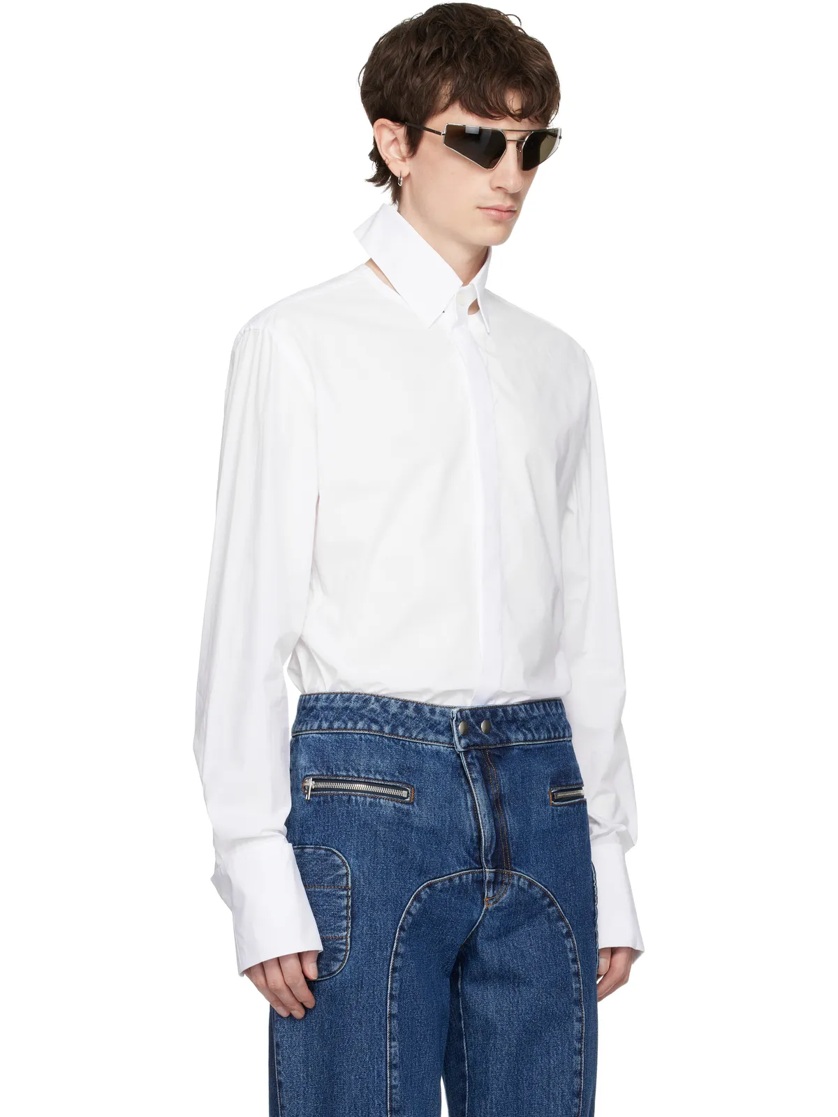 Jean Paul Gaultier Open Fly Away シャツ - 画像2