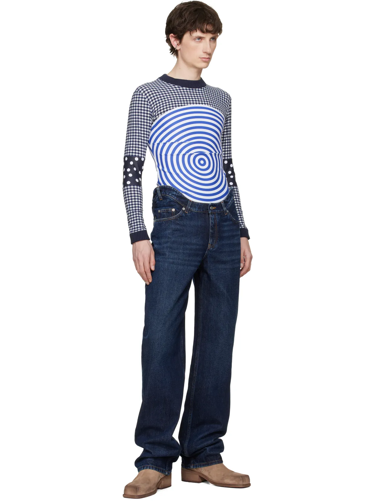 Jean Paul Gaultier 'The Vichy & Target' トップス - 画像5