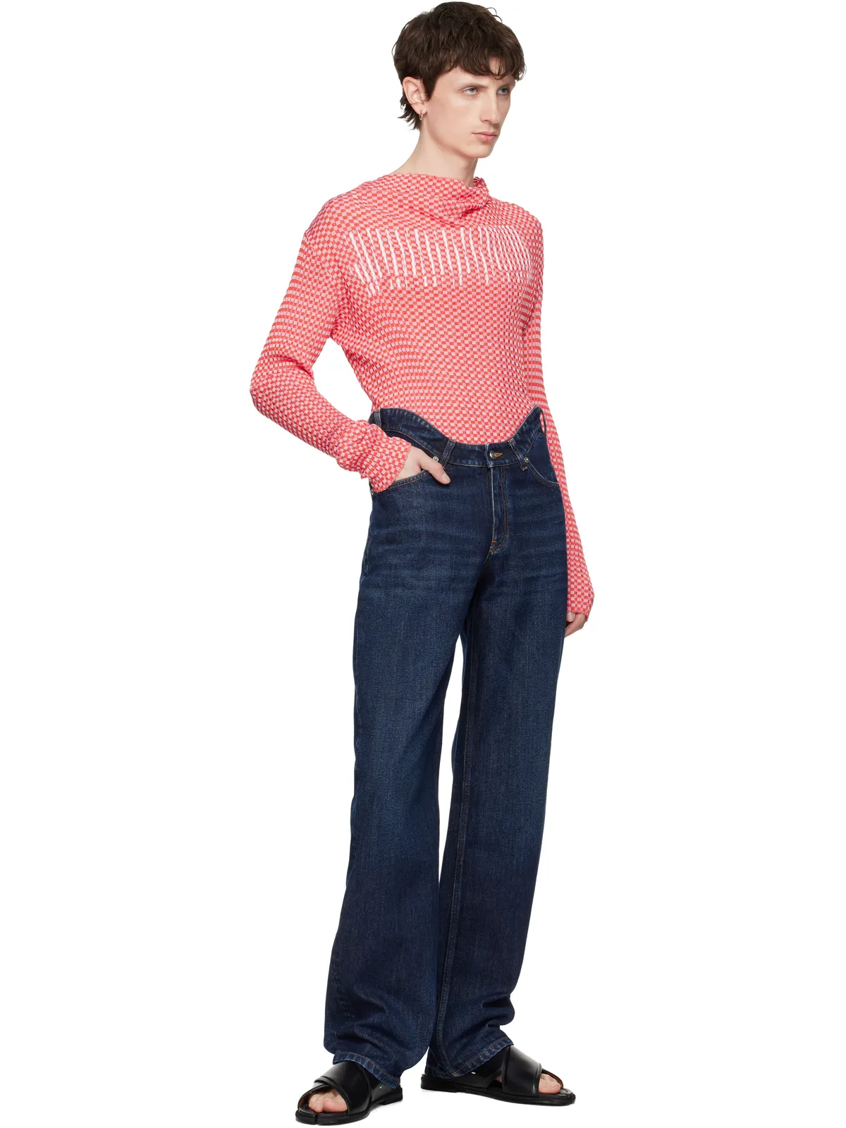 Jean Paul Gaultier 'The Gingham' タートルネック - 画像5