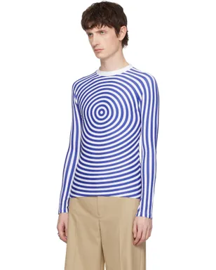 Jean Paul Gaultier 'The Blue Target' Tシャツ - サムネイル4
