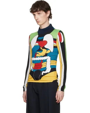 Jean Paul Gaultier 'The Body Map Organ' トップス - サムネイル4