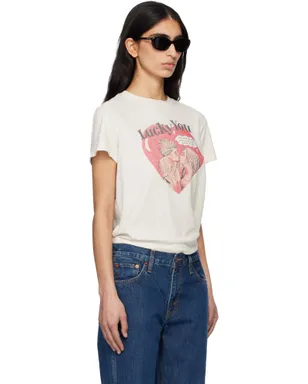 RE/DONE Classic 'Lucky You' Tシャツ - サムネイル2