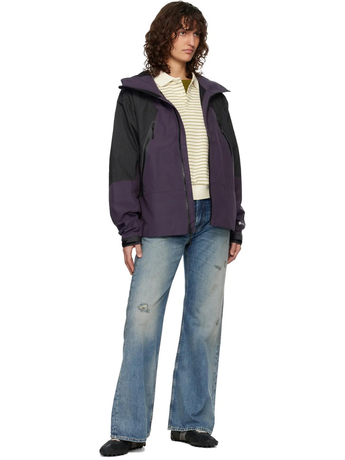 The North Face HKe Spectra GORE-TEX Mountain Light レインジャケット - 画像4