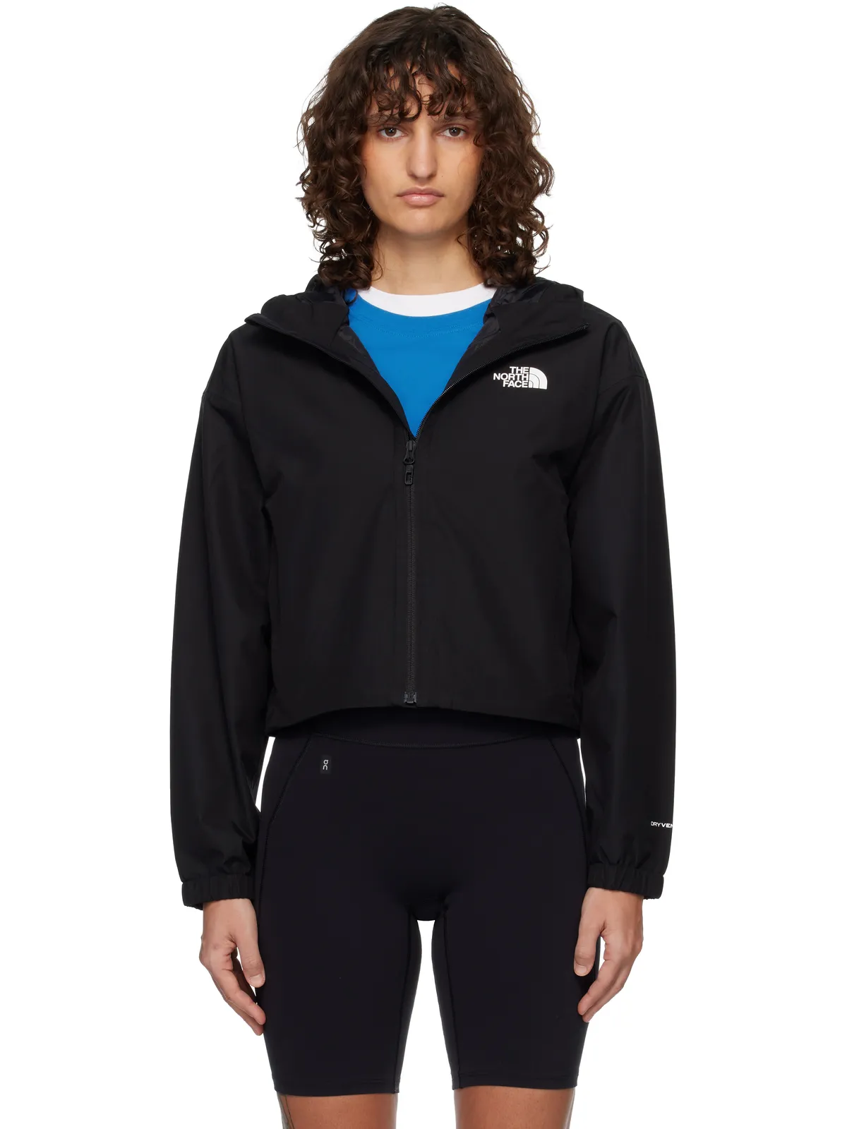 The North Face Quest クロップド ウォータープルーフ レインジャケット - 画像1