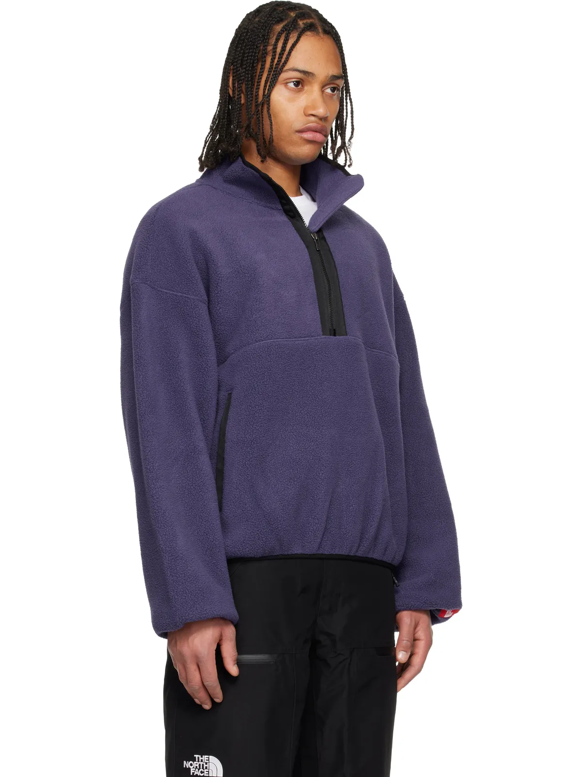 The North Face TNF Red Box 1/2 ジップ フリースジャケット - 画像2