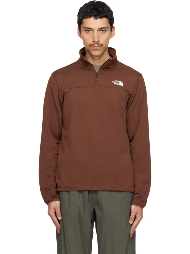 The North Face The North Face Cedar Trail Grid フリース ハーフジップ スウェットシャツの商品画像