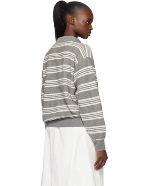 Nothing Written Kevin Stripe Pullover ポロシャツ - サムネイル3