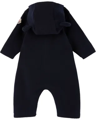 Moncler Enfant ベビー｜ ロゴ刺繍 ロンパース - サムネイル2