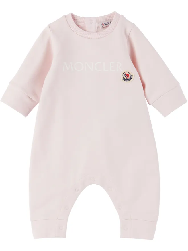 Moncler Enfant Moncler Enfant ベビー｜ ロゴ ロンパースの商品画像