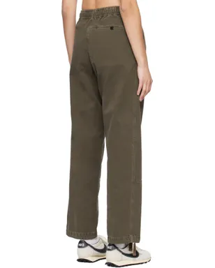 Stone Island 3100005 Organic Panama Cotton Old Effect トラウザーズ - サムネイル3