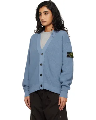 Stone Island 5100009 Ribbed Soft Organic Cotton カーディガン - サムネイル4