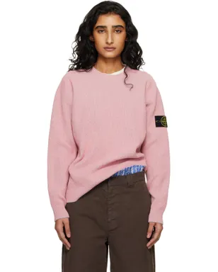 Stone Island 5100033 Plated リブコットン ブークレ セーター - サムネイル1