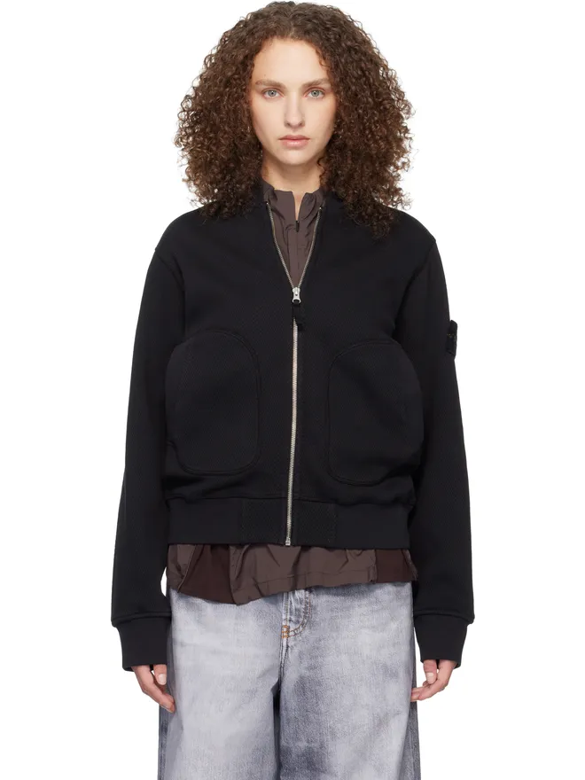 Stone Island Stone Island 6100014 Mesh Stitch Organic Fleece トラックジャケットの商品画像