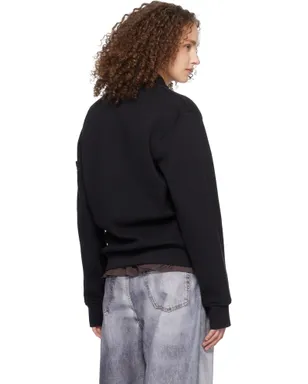 Stone Island 6100014 Mesh Stitch Organic Fleece トラックジャケット - サムネイル3